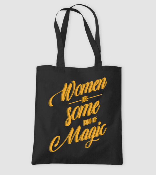 Women are magic model negru pe tricou