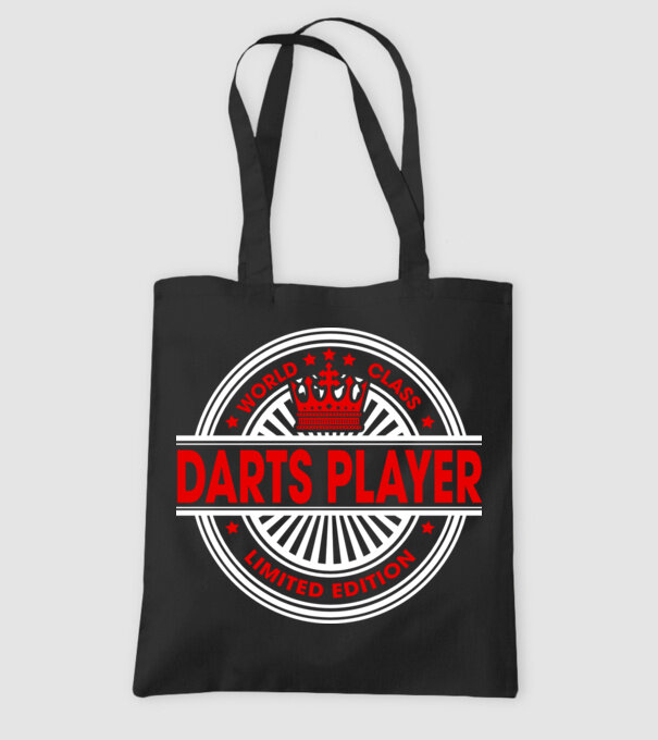World class DARTS model negru pe tricou