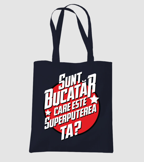sunt bucătar, care este superputerea ta? model albastru închis pe tricou