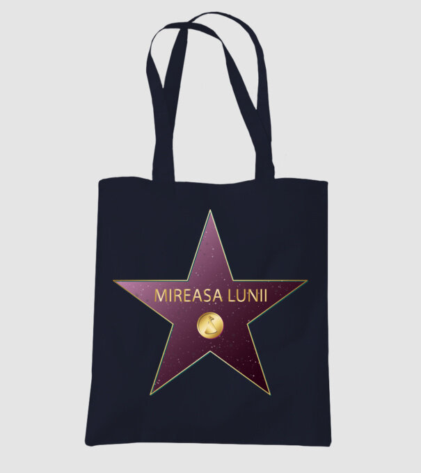 Mireasa lunii model albastru închis pe tricou