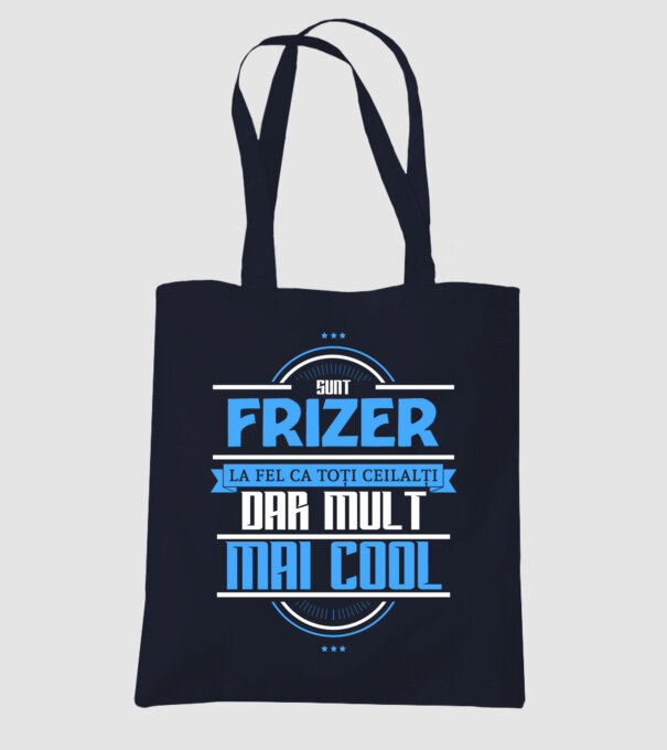 Sunt frizer, la fel ca toți ceilalți, dar mult mai cool model albastru închis pe tricou