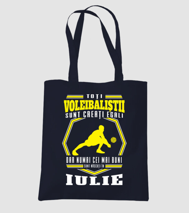 Toți voleibaliștii sunt creați egali, dar numai cei mai buni sunt născuți în iulie model albastru închis pe tricou
