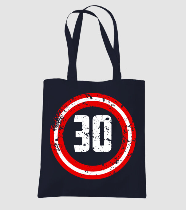 Birthday captain 30 Years old model albastru închis pe tricou