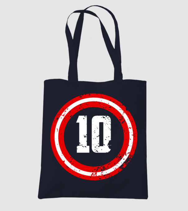 Birthday captain 10 Years old model albastru închis pe tricou
