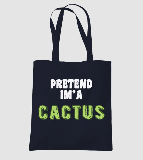 Cactus carnaval model albastru închis pe tricou
