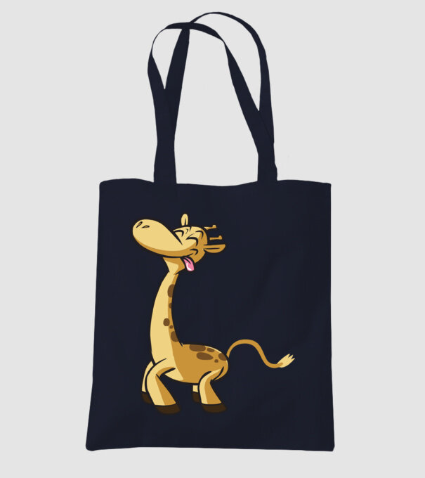 Giraffe model albastru închis pe tricou