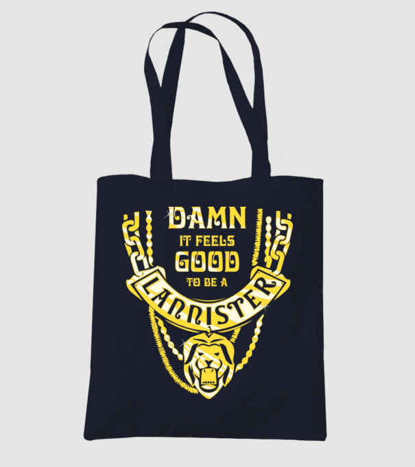 Lannister damnit model albastru închis pe tricou