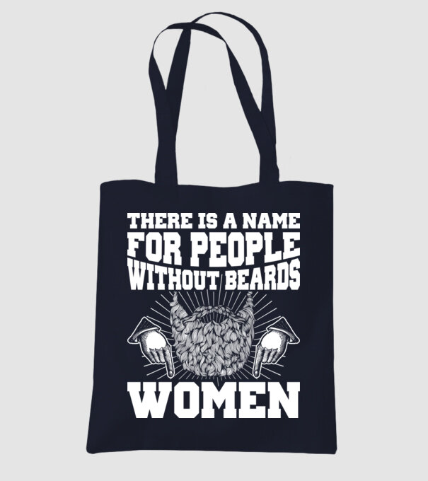Name for beardless people women model albastru închis pe tricou