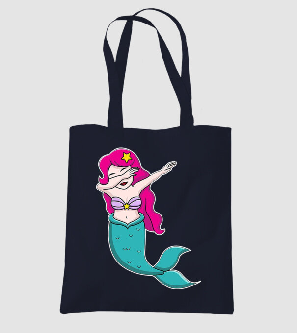 Sirenă DAB model albastru închis pe tricou
