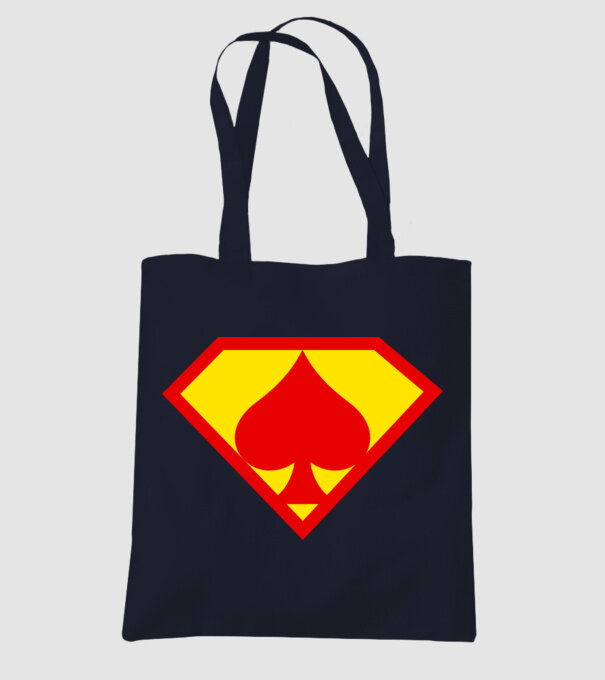 Supersportiv JUCĂTOR DE POKER model albastru închis pe tricou