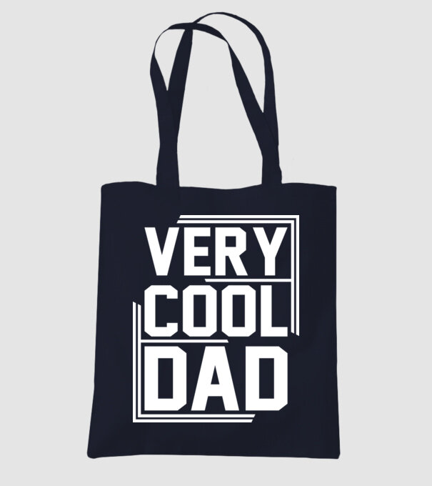 Very Cool Dad model albastru închis pe tricou