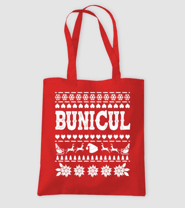 Bunicul model roșu pe tricou
