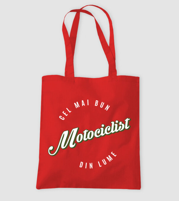 Cel mai bun Motociclist din lume model roșu pe tricou