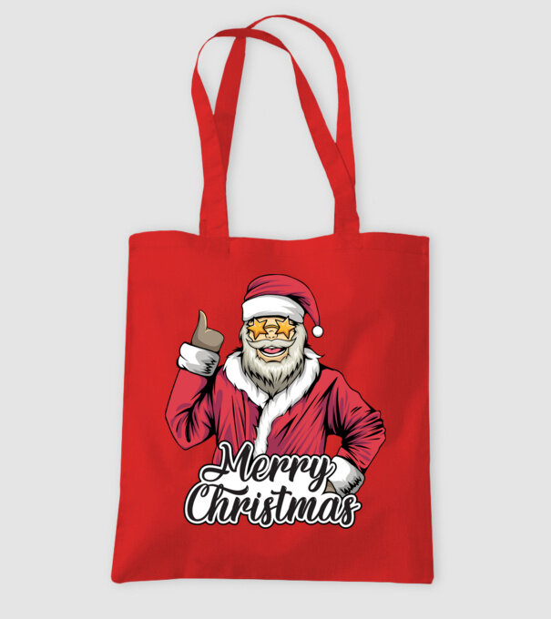 Merry christmas Santa model roșu pe tricou