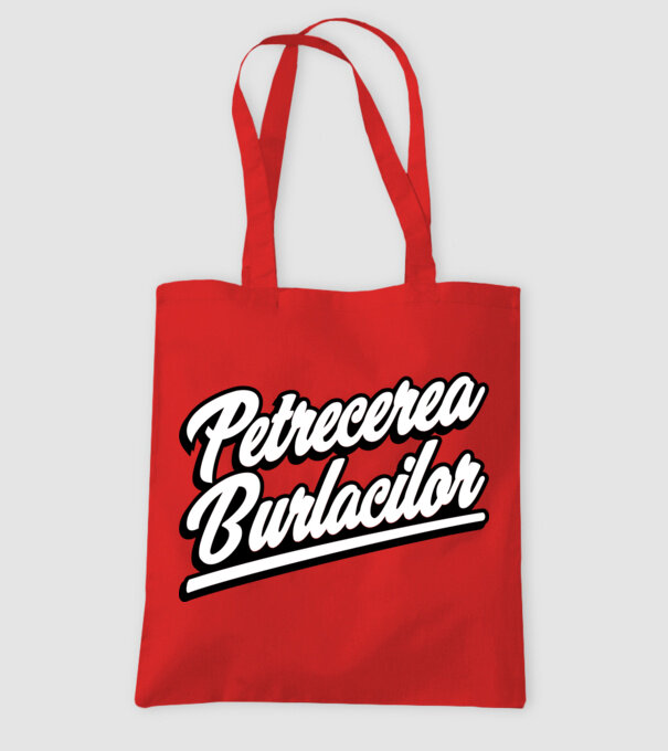 petrecerea burlacilor model roșu pe tricou