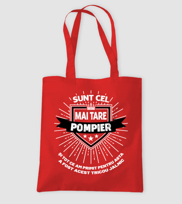Sunt cel mai tare pompier și tot ce am primit pentru asta a fost acest tricou jalnic model roșu pe tricou