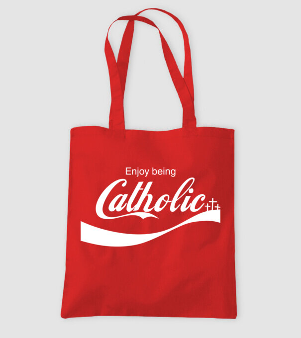 ChatoliCoke model roșu pe tricou