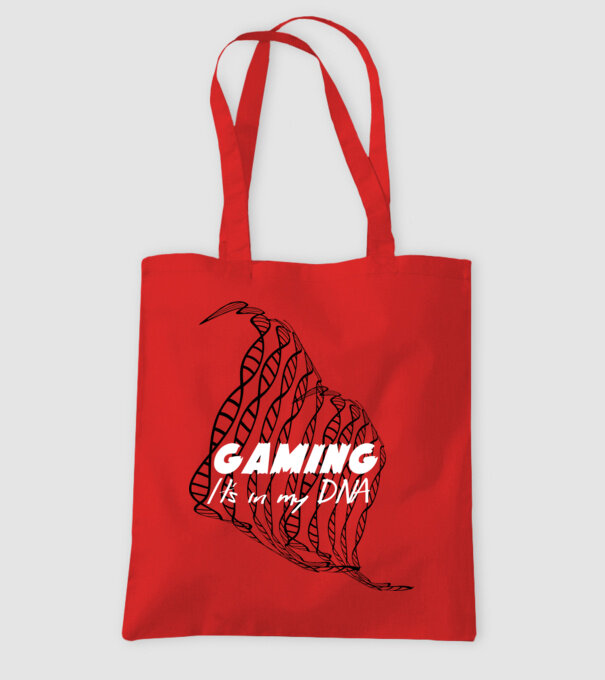 Gamer DNA model roșu pe tricou