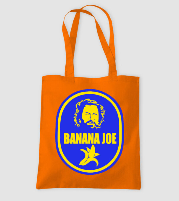 Banana Joe model portocaliu pe tricou