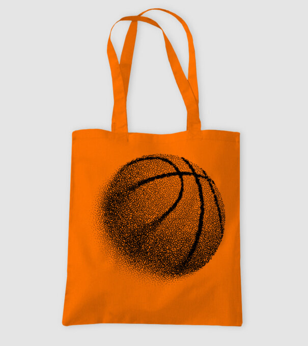 Basketball model portocaliu pe tricou