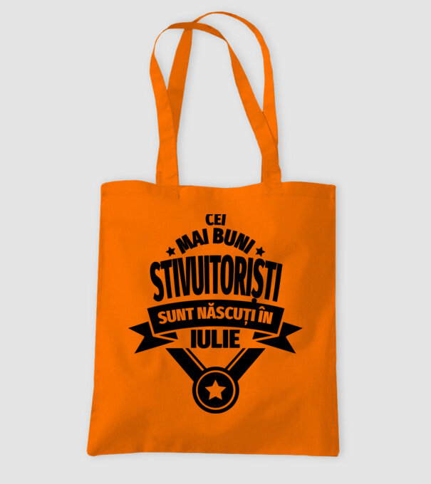 Cei mai buni stivuitoriști sunt născuți în Iulie model portocaliu pe tricou