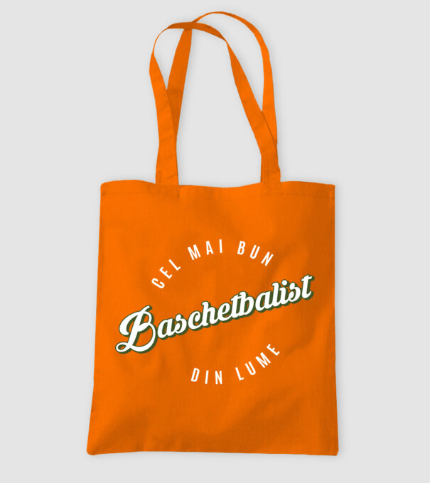Cel mai bun Baschetbalist din lume model portocaliu pe tricou