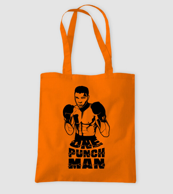 Ali = One punch man model portocaliu pe tricou