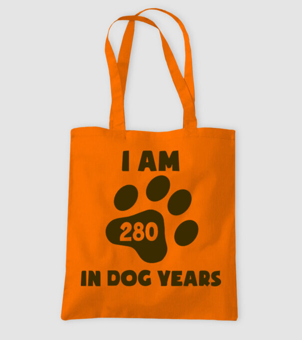 Dog Year - 280 model portocaliu pe tricou