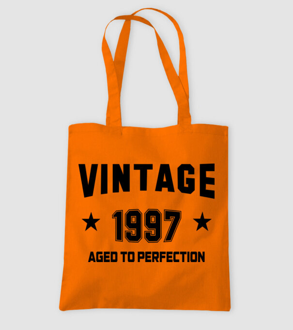 Vintage - 1997 model portocaliu pe tricou