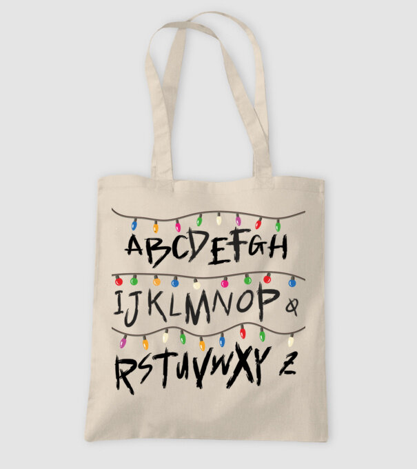 abcdef stanger things model nisipiu pe tricou
