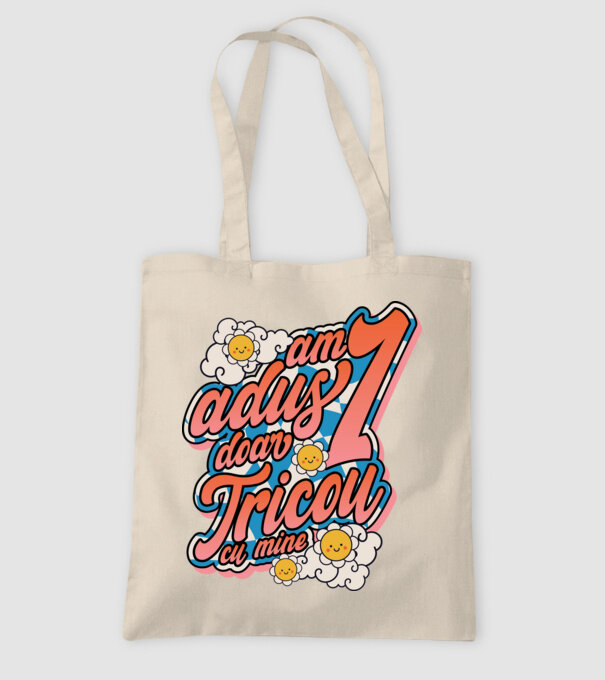 Am adus doar un tricou cu mine! model nisipiu pe tricou