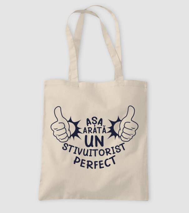 Așa arată un STIVUITORIST perfect model nisipiu pe tricou