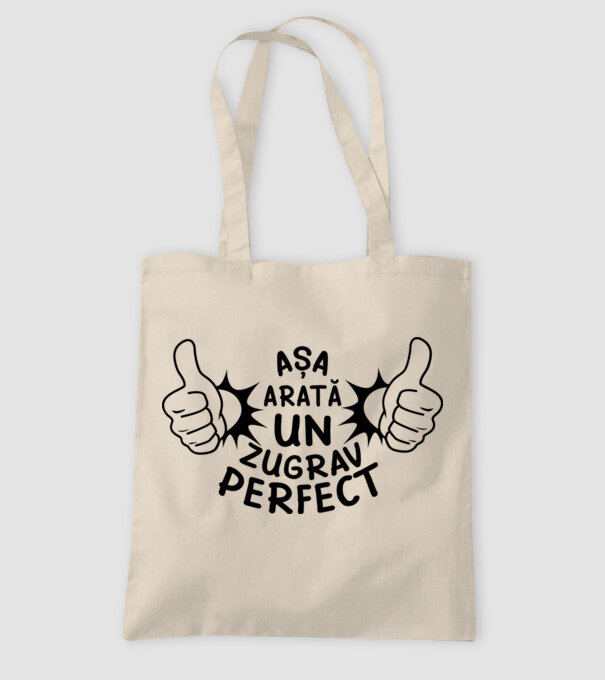 Așa arată un ZUGRAV perfect model nisipiu pe tricou