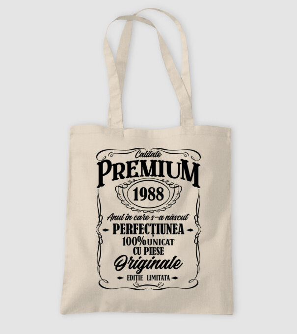 calitate premium -1988 - anul în care s-a născut - perfecțiunea - 100% unicat, cu piese originale, ediție limitată model nisipiu pe tricou