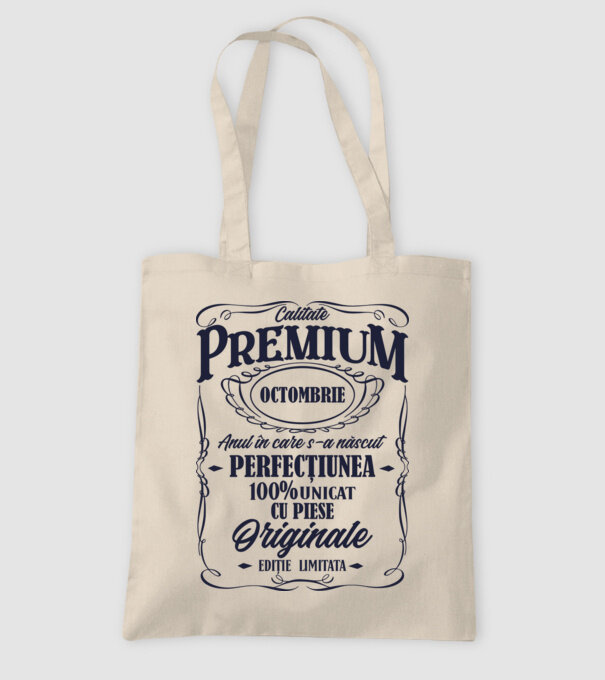 calitate premium -octombrie - anul în care s-a născut - perfecțiunea - 100% unicat, cu piese originale, ediție limitată model nisipiu pe tricou