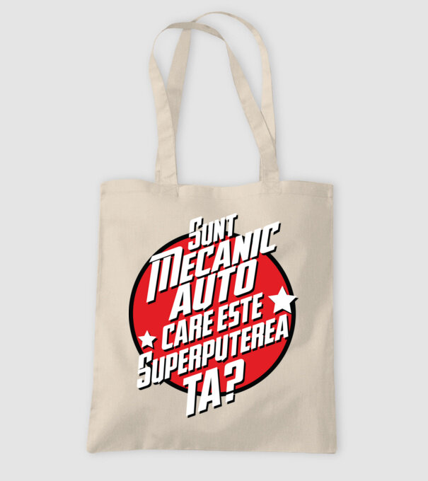 sunt mecanic auto, care este superputerea ta? model nisipiu pe tricou