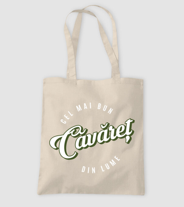 Cel mai bun Căvăret din lume model nisipiu pe tricou