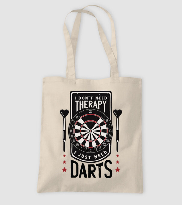 Darts Therapy model nisipiu pe tricou