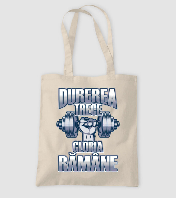 Durerea trece, gloria rămân model nisipiu pe tricou