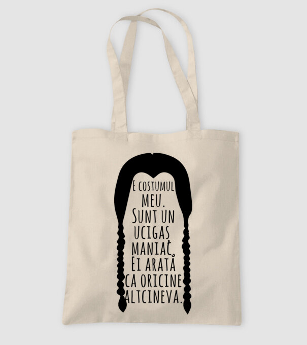 E costumul meu. Sunt un ucigaș maniac. Ei arată ca oricine altcineva. model nisipiu pe tricou