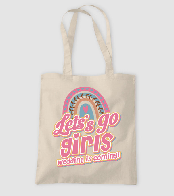 Lets go girls model nisipiu pe tricou