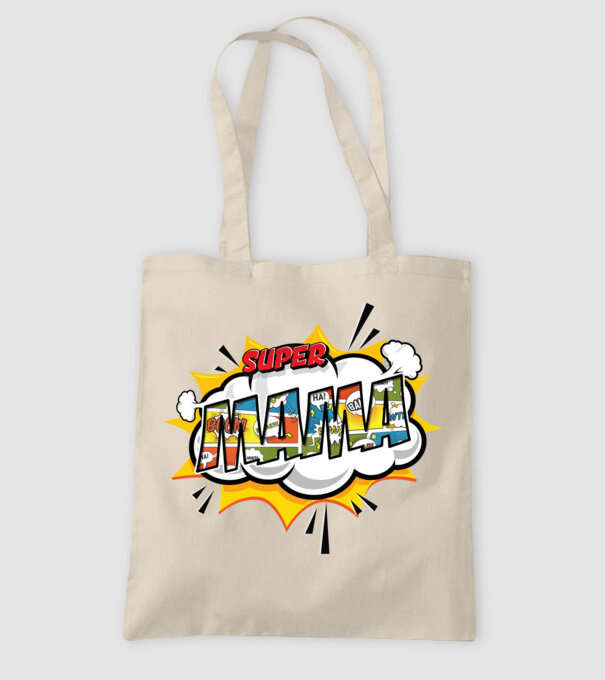 Mamă Comică model nisipiu pe tricou