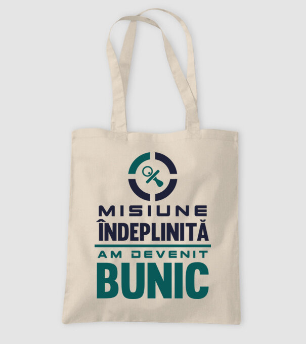Misiune îndeplinită - am devenit bunic model nisipiu pe tricou