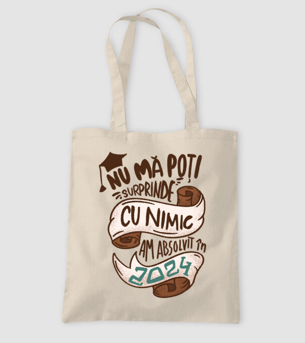 Nu mă poți surprinde cu nimic model nisipiu pe tricou
