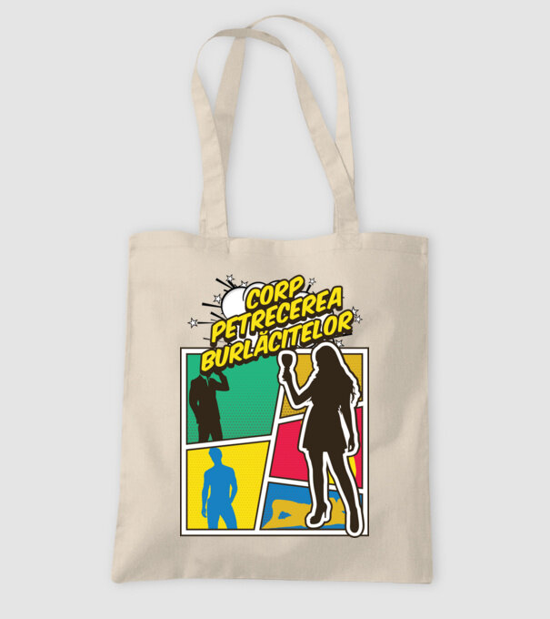 corp petrecerea burlăcitelor model nisipiu pe tricou