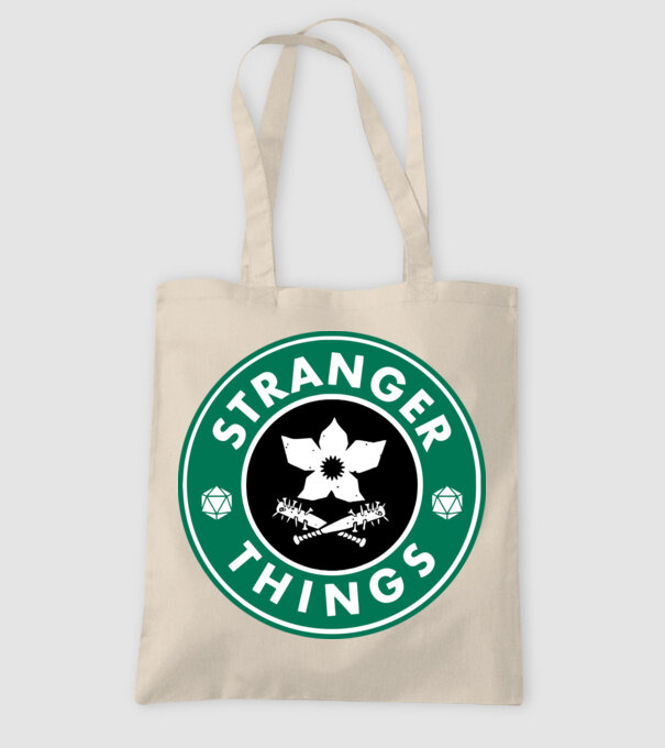 stranger things starbucks model nisipiu pe tricou