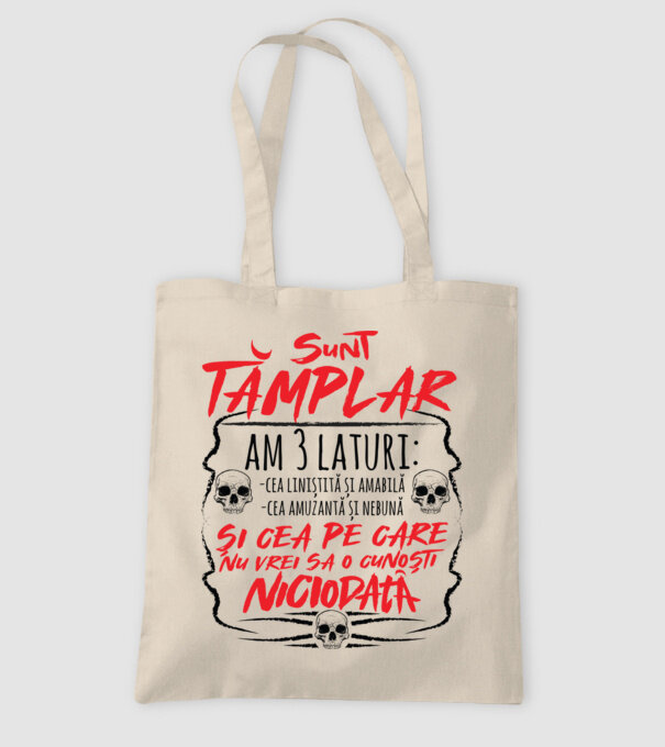 sunt tâmplar am 3 laturi model nisipiu pe tricou