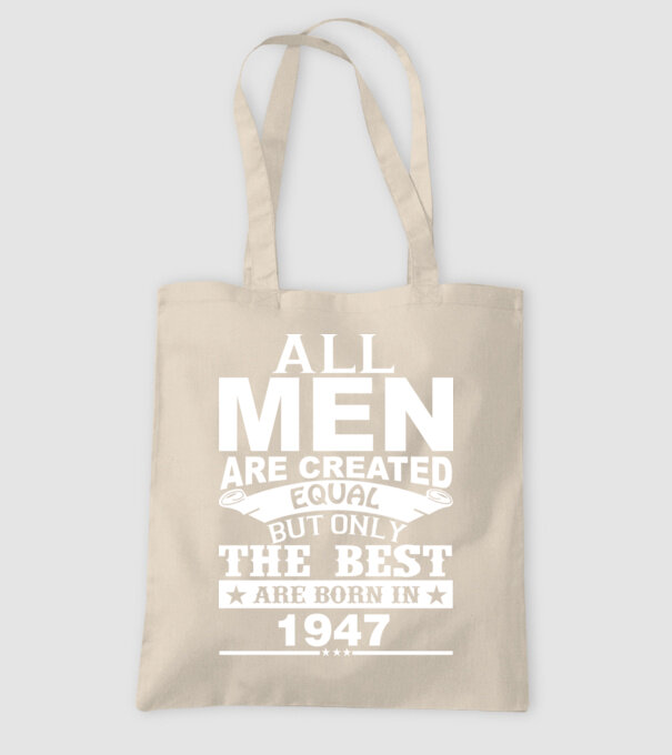All men are created - 1947 model nisipiu pe tricou
