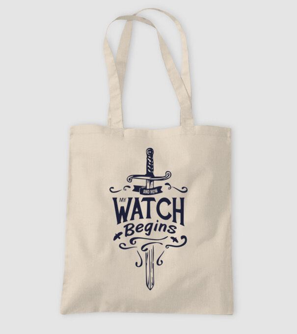 And now my watch begins model nisipiu pe tricou