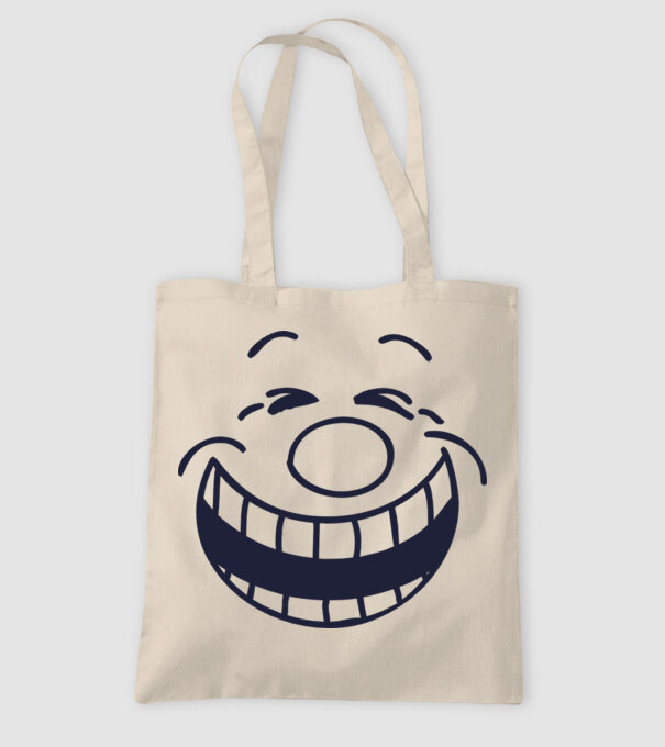 Funny Face Smiley model nisipiu pe tricou